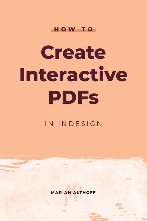 Interactive Pdf Design, Adobe Indesign Tutorials, Indesign Tutorials, Indesign Layout, Interactive Pdf, Online Logo Design, Learning Graphic Design, Design Hack, Instructional Design