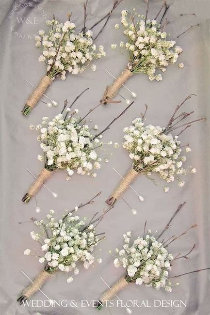 Babies Breath, בר מצווה, Boutonniere Wedding, Boutonniere, Country Wedding, Bridal Bouquet, Diy Wedding, Wedding Table, Floral Wedding