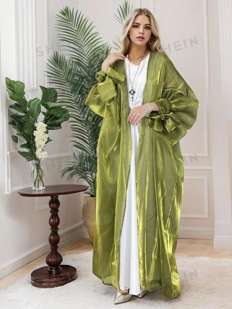 Jacket Abaya, Kaftan Pattern, Prayer Dress, Open Abaya, Eid Ramadan, Dress Muslim, Muslim Dress, Abaya Dress, Abaya Fashion