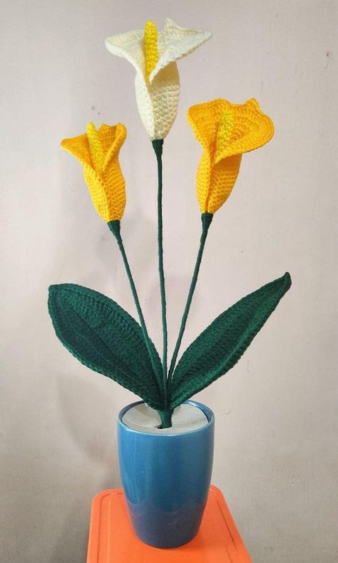 Free Crochet Patterns, Calla Lily, Free Crochet Pattern, Free Crochet, Amigurumi, Crochet Patterns, Lily, Crochet, Pattern