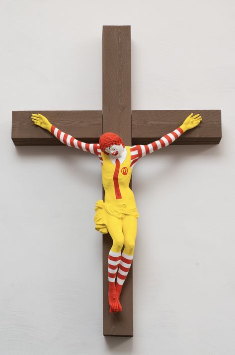 Kitsch Art, Protest Art, Creation Art, A Clown, Museum Of Contemporary Art, Arte Popular, Religious Art, Art Sculpture, Abstract Artists