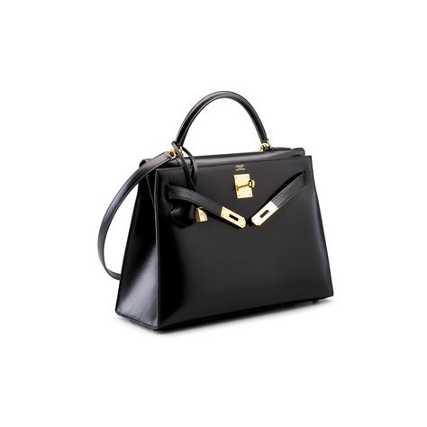 A BLACK CALF BOX LEATHER SELLIER KELLY 32 WITH GOLD HARDWARE Kelly 32, Accessory Inspo, Happy Pills, Gift Hampers, Lady Dior Bag, Lady Dior, Dior Bag, A Black, Gold Hardware