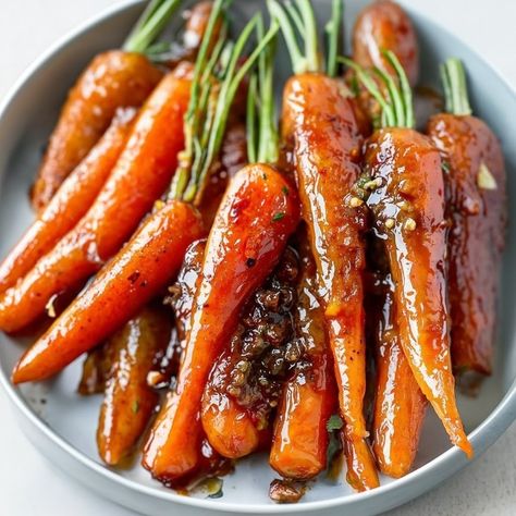 Sweet and Sticky Candied Carrots Recipe - Instacart Sticky Carrots, Candied Carrots Recipe, Candy Carrots Recipe, Carrot Candy, Brown Sugar Carrots, Candied Carrots, Honey Candy, Carrots Recipe, Rainbow Carrots