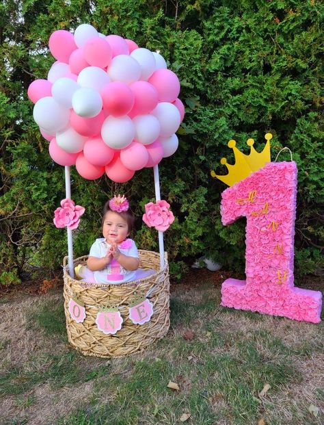 Pink 1st Birthday Photoshoot, 1st Party Ideas, 1 St Birthday Decoration Ideas, First Bday Photoshoot, 1st Bday Photoshoot, 1st Birthday Photoshoot Ideas, Torturi Baby Shower, Γενέθλια Mickey Mouse