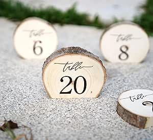 Picture Frame Table Numbers Rustic, Wood Rounds For Centerpieces, Jar Table Numbers Wedding, Wood Table Pieces Wedding, Pumpkin Table Numbers Wedding, Wooden Table Number Signs, Pine Cone Table Numbers Wedding, State Table Numbers, Rustic Wedding Registration Table