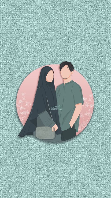 Klik here to download Faceless Character, Couple Faceless, Wallpaper Muslim, Halal Couple, Faceless Couple, Muslim Illustration, Faceless Illustration, Muslim Cartoon, Wedding Husband