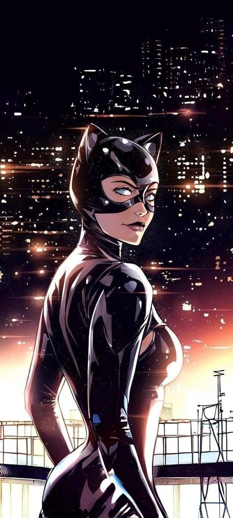 Catwoman Comic Wallpaper, Catwoman Wallpaper, Catwoman Comic, Catwoman Selina Kyle, Gotham Girls, Batman And Catwoman, Batman Universe, Cool Wallpapers For Phones, Batman Art