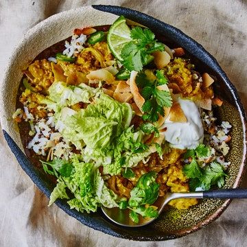 Ground Pork Curry, Coconut Curry Rice, Turmeric Curry, Coconut Curry Recipes, Curry Coconut, Pork Curry, Curry Rice, Napa Cabbage, Yogurt Recipes