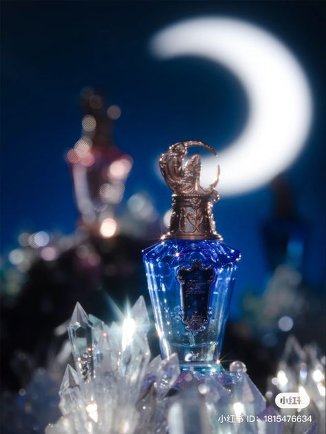 Mermaid Perfume, Moonlight Mermaid, Fantasy Perfume, Makeup Packaging, Flower Knows, Makeup Package, Songs To Sing, Glass Perfume Bottle, Inner Child