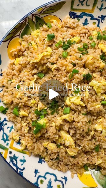 Chicken Powder, Man Recipes, Garlic Fried Rice, Garlic Fries, Spring Onions, Frying Oil, Chopped Garlic, Spring Onion, Trader Joe