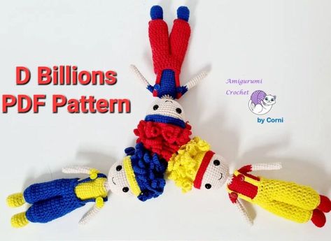 crochet toys D Billions, Unicorn Knitting Pattern, Elf Toy, Spiral Crochet, Cow Toys, Kids Crochet Pattern, Crochet Chain, Crochet Cow, Kids Crochet