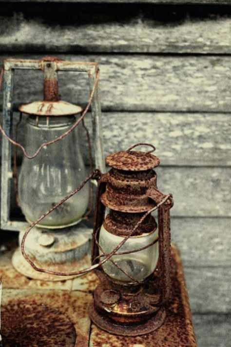 Daily Man Up (26 Photos) - Suburban Men Old Lanterns, Vintage Lanterns, Man Up, Shabby Chic Furniture, Candle Lanterns, Rustic Furniture, Lantern Lights, Oil Lamps, Country Life