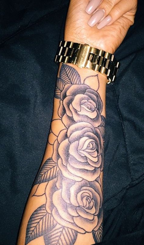 30+ Unique Forearm Tattoo Ideas for Women – MyBodiArt Flower Arm Sleeve, Rose Forearm Tattoo, Tattoo Mujer, Tato Lengan Bawah, Unique Forearm Tattoos, Forearm Tattoo Ideas, Tato Paha, Tattoos For Women Half Sleeve, Forearm Tattoo Design