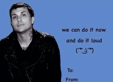 #valentine Mcr Valentine Cards, Goofy Valentines, Weird Valentines Cards, Bad Valentines Cards, Weird Valentines, Nerdy Valentines, Bad Valentines, Goth Memes, Valentines Memes