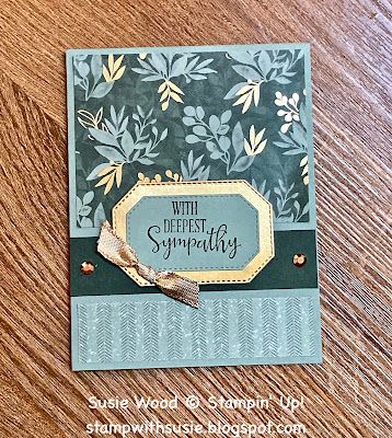 Stampin Up Sympathy Cards, Paper Garden, Sympathy Cards Handmade, Deepest Sympathy, Cherry Cobbler, Hand Made Greeting Cards, Garden Of Eden, Stamping Up Cards, Specialty Paper