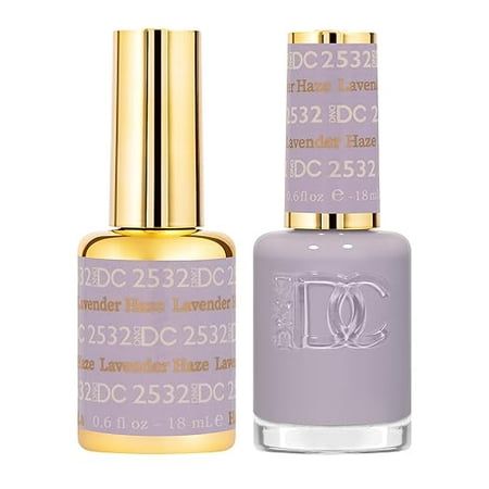 DND Gel Polish Set - 1 each of Gel Polish and Nail Polish, 2532 Lavender Haze, 0.5 Fl Oz Dnd Lavender Haze Gel Polish, Dnd Purple, Dnd Nail Polish, Dnd Gel Polish, Lavender Haze, Music Happy, Daisy Nails, Dry Nail Polish, Gel Lacquer