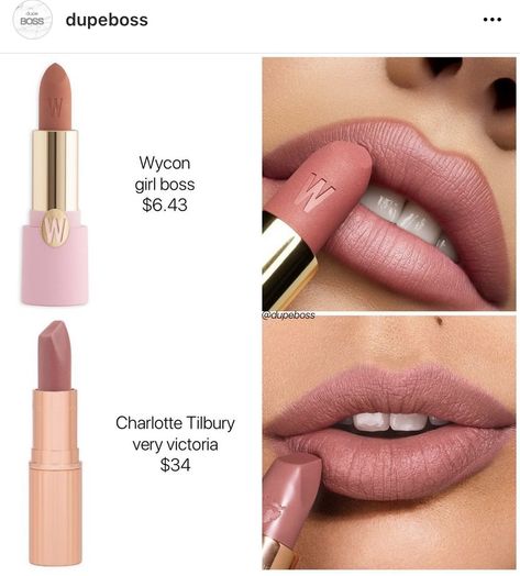 Charlotte Tilbury Very Victoria, Stick Makeup, Makeup Tips For Older Women, Subtle Makeup, Makeup List, Lipstick Kit, Lip Paint, Instagram Makeup, Drugstore Makeup