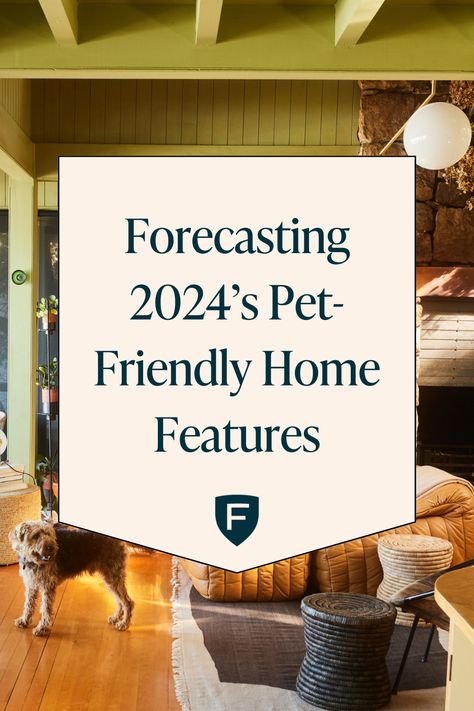 Explore 2024's pet-friendly interior design trends with predictions from experts. Redefine your space for ultimate pet-forward living. Pet Friendly House Design, Pet Friendly Decor, Pet Friendly Home Ideas, Pet Friendly Interior Design, Pet Friendly Living Room, Dog Living Room, Dog Behaviorist, Pet Doors, Pet Spaces