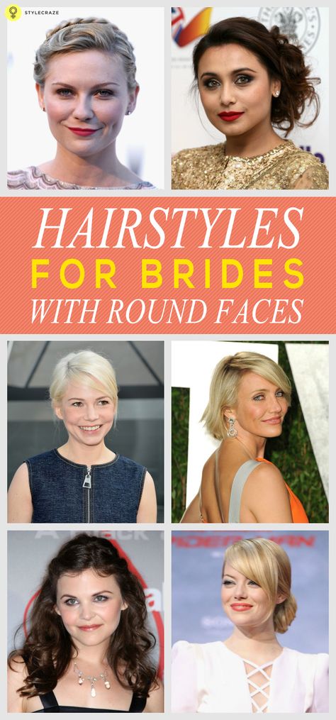 While you’re getting ready to zero in on the hairstyles, here are some important factors that you need to keep in mind: Round Face Updo, Indian Bridal Hairstyle, Hairstyle For Round Face, Hairstyles For Brides, Reception Hairstyles, Hair For Round Face Shape, Hairstyle For Chubby Face, Bridal Hair Updo, Best Wedding Hairstyles