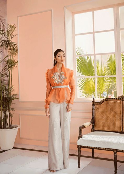 3 Piece Cord Set Women, Cocktail Party Indian Outfit, Ethnic Coord Sets For Women, Designer Wear Floor-length Pant Set For Diwali, Designer Floor-length Pant Set For Diwali, Cod Sets Women Western Formal, Formal Long Sleeve Palazzo Set For Diwali, Western Coord Sets For Women, Elegant Formal Palazzo Set For Diwali