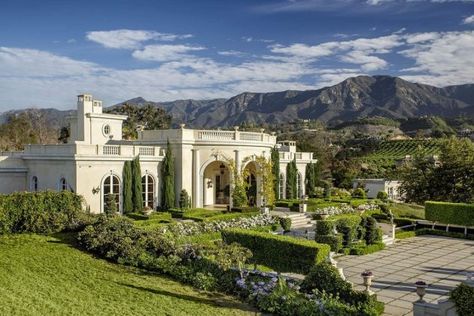 Mediterranean Lifestyle, Equestrian Estate, Italian Countryside, California Coastal, Tuscan Style, Garden View, Luxury Real Estate, Santa Barbara, Tuscany