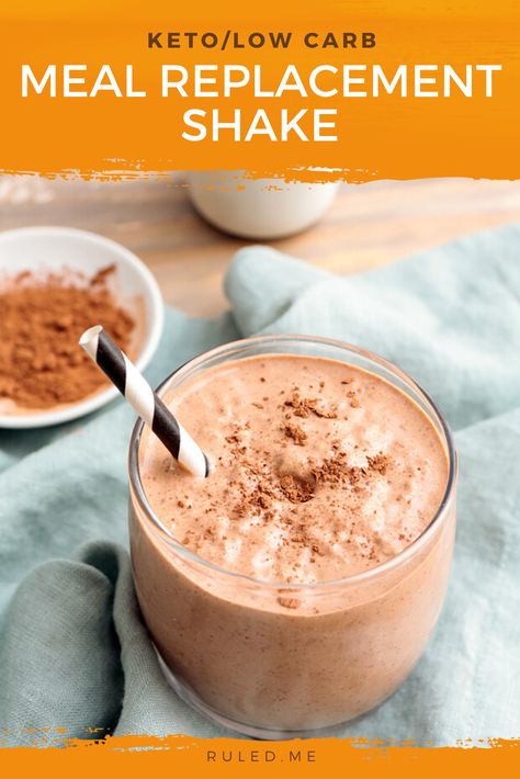 Most meal replacement shakes are far from keto-friendly - they often rely on high-sugar fruits and carb-rich dairy products. With our keto meal replacement shake recipe, you can make a delicious shake that’ll keep you satisfied throughout the day. #ketoshake #ketomeals Shakes Recipes, Keto Beverages, High Sugar Fruits, Keto Lunches, Kid Foods, Keto Breakfasts, Keto Shakes, Best Keto Meals, Keto Smoothie