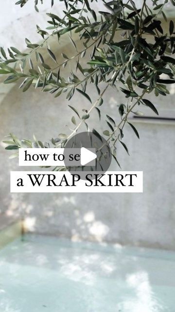 avelird | sewing & design experiments | How to sew a simple wrap skirt tutorial   My fabric is linen, very stable and thick • perfect for solid useful pockets   You can find a... | Instagram Free Wrap Skirt Pattern, Wrap Skirt Tutorial, Wrap Skirt Sewing Pattern, Skirt Tutorial, Wrap Around Skirt, Skirt Patterns Sewing, Sewing Skirts, Sewing Design, Sewing Tips