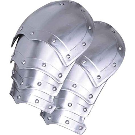 Small Steel Balthasar Spaulders Medieval Armor LARP Cosplay ANTIQUE NAUTICALS Barbarian Armor, Sterling Knight, Arm Wear, Medieval Gothic, Shoulder Armor, Leather Armor, Arm Armor, Medieval Armor, Medieval Clothing