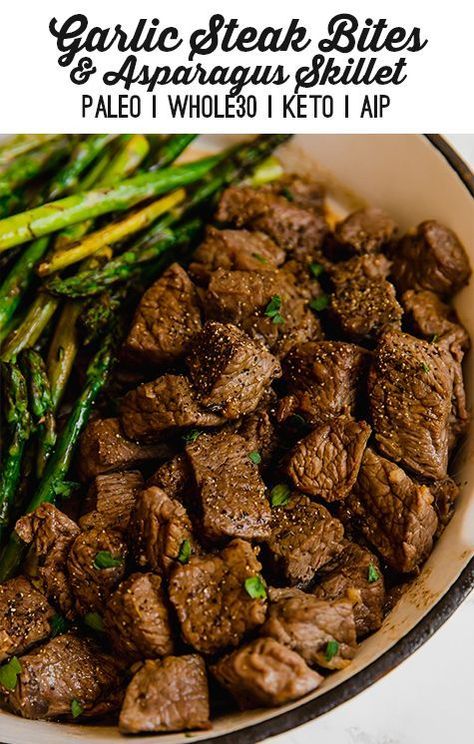 Cooking Vibes, Steak Asparagus, Aip Protocol, Aip Meals, Ways To Cook Steak, Balsamic Steak, Unbound Wellness, Garlic Balsamic, Primal Blueprint