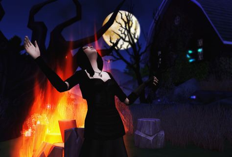 RoM - Traditional Witchcraft | Zero's Sims 4 Mods&Comics on Patreon Sims 4 Mods Patreon, Medieval Witch, Los Sims 4 Mods, Dark Spells, Learn Magic, Sims 4 Anime, Traditional Witchcraft, The Sims 4 Packs, Sims 4 Mm Cc