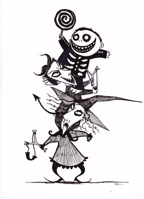 My next tattoo Jack Skellington Tattoo, Tim Burton Tattoo, Lock Shock And Barrel, Jack Y Sally, Nightmare Before Christmas Tattoo, Christmas Tattoo, Spooky Tattoos, Copic Sketch Markers, Boy Tattoos