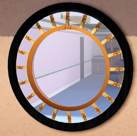 Sun Mirror, Round Window, Sims 4 Cc, The Sims Resource, Sims Resource, Sims 3, The Sims, Sims 4, Modern Design