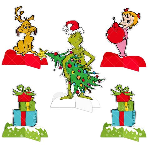 Act Now! Gomind 5PCS/Set Christmas Grinch Hanging Swirl Decorations Grinch Christmas Party Supplies Happy Birthday Grinch Cake Topper Decor for Christmas Birthday Party - Walmart.com Table Decorations Green, Party Decorations Green, Green Christmas Party, Grinch Cake, Streamer Party Decorations, Green Christmas Decorations, Grinch Christmas Party, Christmas Decorations Centerpiece, Grinch Christmas Decorations