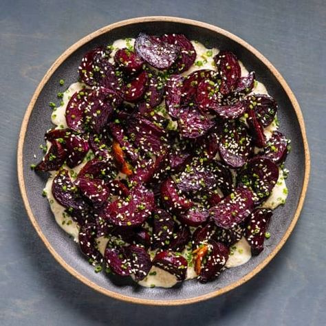 Mediterranean Meze | Cook's Country Roasted Beets With Lemon-tahini Dressing, Beet Tahini, Cooked Beets Recipe, Roasted Beets Recipe, Beets Recipe, Recipe Categories, Cooks Country, Cooks Country Recipes, Lemon Tahini Dressing