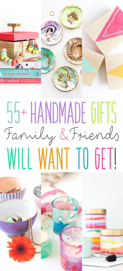 55+ Handmade Gifts Family and Friends will WANT to get Handmade Gifts For Friends, Easy Handmade Gifts, Cottage Market, Creative Diy Gifts, Diy Gifts For Friends, Diy Gifts For Kids, Friends Diy, Navidad Diy, Easy Diy Gifts