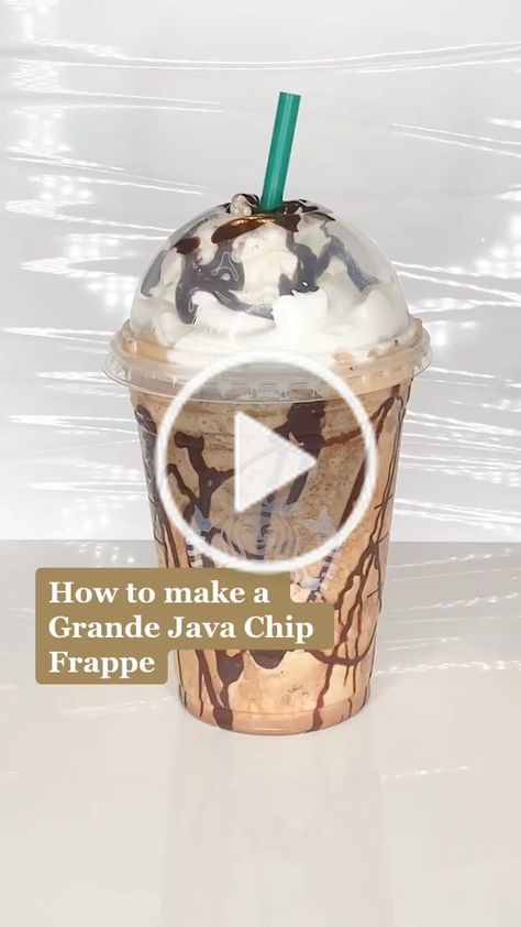 Homemade Java Chip Frappachino, Java Chip Frappachino Starbucks, Double Chocolate Chip Frappe Starbucks, Starbucks Java Chip Frappuccino Recipe, Chocolate Chip Frappachino, Java Chip Frappachino Recipe, Starbucks Chocolate Chip Frappuccino, Java Chip Frappachino, Java Chip Frappe