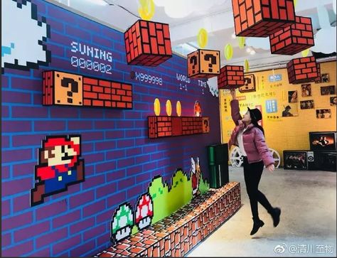 Super Mario Photo Booth, Mario Decor, Mobile Exhibition, Comic Exhibition, Arcade Party, Convention Booth, Game Booth, Legoland Windsor, Arcade Video Games