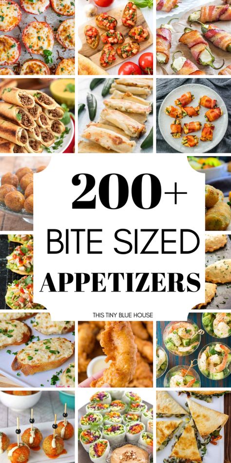 Are you looking for some easy bite sized appetizers for an upcoming event? Here are 200+ easy bite sized appetizers that are great starter for any event. #appetizers #easyappetizers #bitesizedappetizers #bestappetizers #easybitesizedappetizers #fingerfoods #easyfingerfoods Event Appetizers, Bite Sized Appetizers, Bruschetta Board, Bite Size Appetizers Easy, Bite Size Appetizers, Appetizer Bites, Party Finger Foods, Holiday Appetizers, Finger Food Appetizers