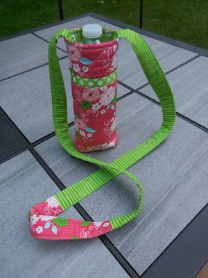 Vicki's Crafts and Quilting: Water bottle holder and concert Water Bottle Holder Pattern Sewing, Water Bottle Holder Pattern, Country Fest, Wine Bottle Gift Bag, Water Bottle Holder, Country Music Artists, Bus Ride, Water Bottle Holders, Pattern Sewing