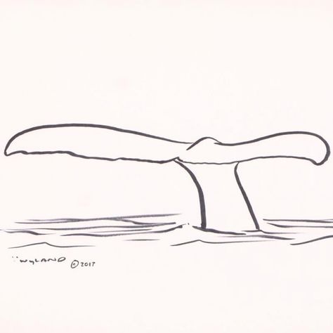 Wyland Signed "Whale Tail" 22x19 Custom Framed Original Sketch | Pristine Auction Whale Tail Drawing, Whale Tail Tattoo, Tail Drawing, Art Deco Logo, Drypoint Etching, Whale Tattoos, Texture Painting On Canvas, Paint Nite, Water Art