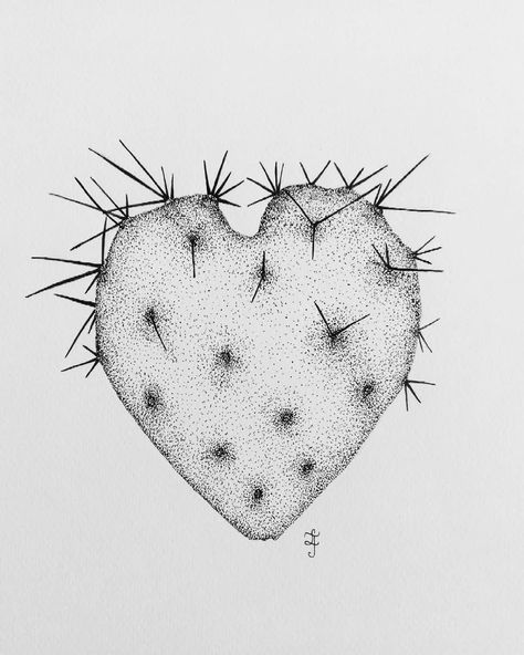 Cactus Ideas, Floral Cactus Tattoo, Cactus Blossom Tattoo, Line Cactus Tattoo, Cactus Heart Tattoo, Tattoo Cactus, Cactus Tattoos, Cactus Flower Tattoo, Cactus Ink Drawing