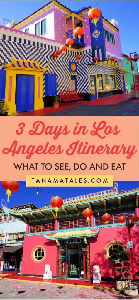 3 Days in Los Angeles Itinerary: What to See and Do - Tanama Tales Los Angeles Museums, 3 Days In Los Angeles, Museums In Los Angeles, Los Angeles Trip, Los Angeles Bucket List, Los Angeles Itinerary, Things To Do In California, Los Angeles Attractions, Los Angeles Vacation