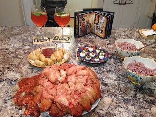 Reel Fancy Dinners: Indiana Jones and the Temple of Doom Dinner Indiana Jones Cake, Themed Dinners Ideas, Indiana Jones Party, Temple Of Doom, Egg Bites Recipe, Movie Night Snacks, Boiled Food, Dinner Party Themes, Dinner And A Movie