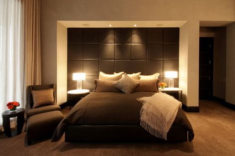 Brown Bedroom Ideas, Brown Bedroom Decor, Velvet Bedroom, Diy Wall Decor For Bedroom, Bedroom Ideas For Couples Modern, Contemporary Bedroom Furniture, Brown Bedroom, Master Decor, Contemporary Bedroom Decor