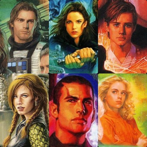 Jacen Solo and Tenal Ka Djo. Jaina Solo Fel and Jagged Fel. Anakin Solo and Tahiri Veila Friends Dynamics, Star Wars Family Tree, Jacen Solo, Jaina Solo, Happy Star Wars Day, Leia Star Wars, Jedi Order, Star Wars Facts, School Hair