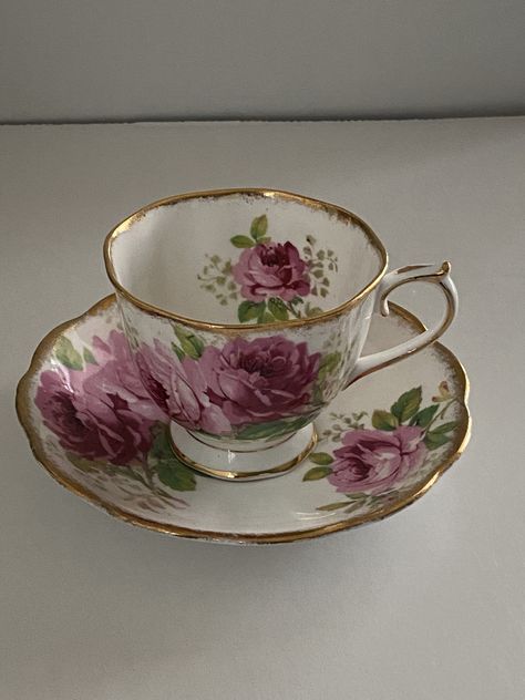 Found in teacup collection we have discovered made in England Teacups Aesthetic, Green Wedding Shoes Bride, Beauty Bone, Froggy Chair, Flower Teacup, Thrift Wishlist, Teacup Collection, Library Cafe, Vintage Tea Cups