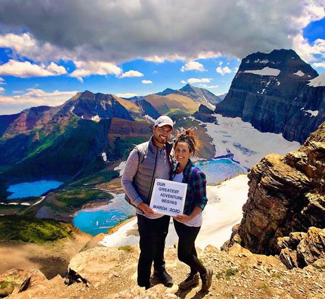 Pregnancy announcement, letter board, Montana, Glacier National Park, highline trail, garden wall trail, awesome hikes, us national parks, flannel, hike, travel, beautiful destinations, hiking boots, travel photography Pregnancy Announcement Letter Board, Pregnacy Announcement, Montana Glacier National Park, Pregnancy Announcement Pictures, Pregnancy Announcement Big Sister, Twin Strollers Infants, Fun Baby Announcement, Christmas Pregnancy Announcement, Baby Announcement Photos