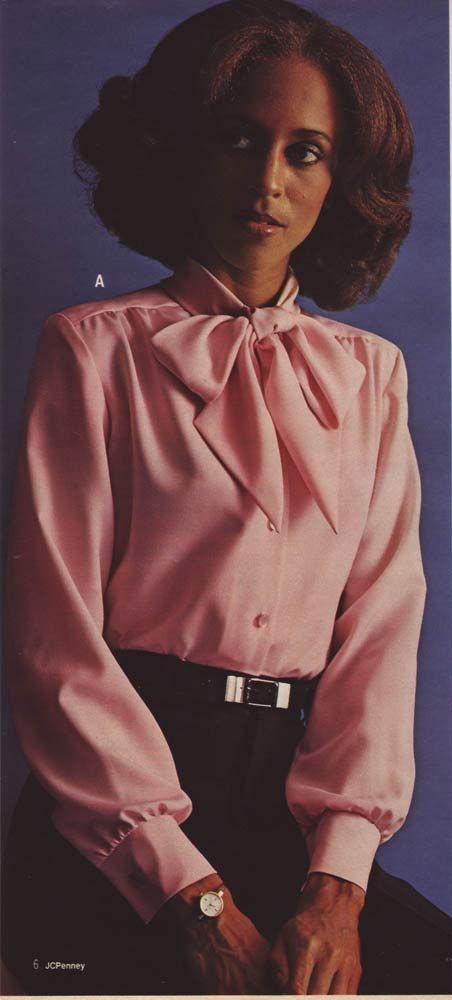 Fashion in the 1970s: Clothing Styles, Trends, Pictures & History Jcpenney Christmas Catalog, 1970s Fashion Women, 1970s Blouse, 1970s Clothing, Jump Suits, 70s Blouse, Christmas Book, Fashion Catalogue, 1970s Fashion