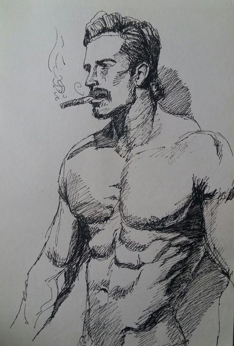 Sketches Of Men, Male Sketches, Male Art Photography, Pen Sketching, Person Sketch, Beautiful Pencil Sketches, Male Pose, Body Image Art, Male Pose Reference