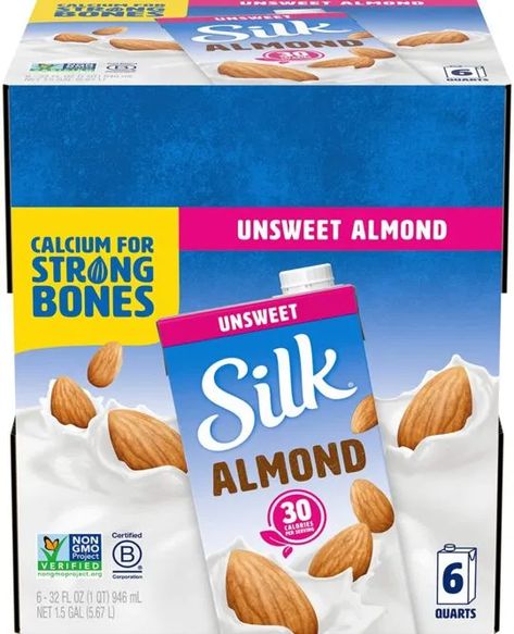 Non-Dairy Substitute for Buttermilk - BlogChef Silk Almond Milk, Silk Milk, Dairy Alternatives, Vanilla Almond Milk, Dairy Free Milk, Unsweetened Almond Milk, Soy Milk, Dairy Milk, Lactose Free